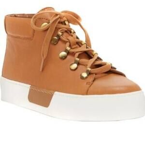 1. STATE Wrine Leather Platform Sneaker High Top Shoes 7.5W